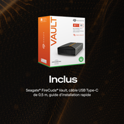 Disque dur de jeu FireCuda X Vault