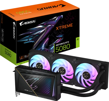 Gigabyte AORUS GeForce RTX™ 5080 XTREME WATERFORCE 16G