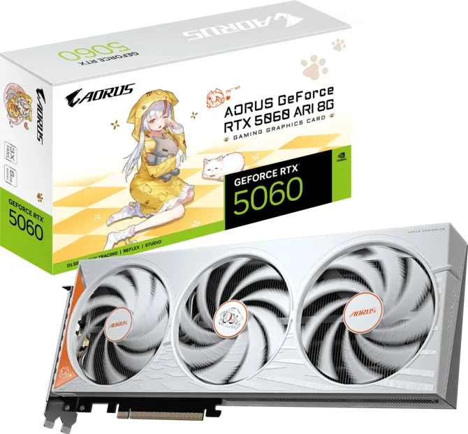 AORUS GeForce RTX™ 5060 ARI 8G