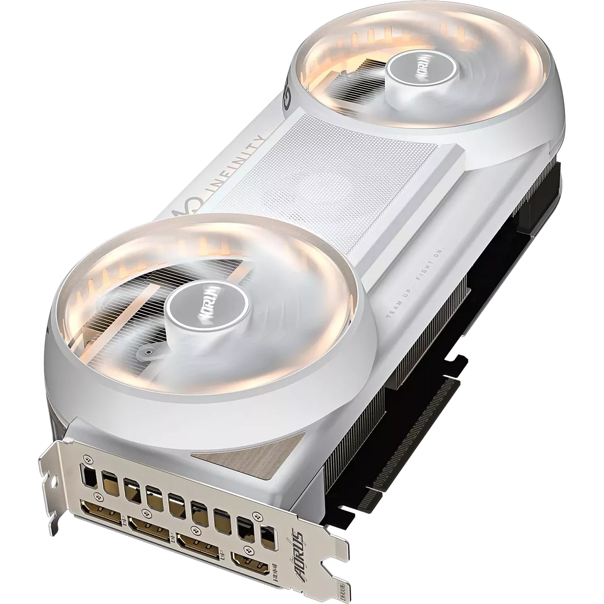 Gigabyte AORUS GeForce RTX 5080 INFINITY WOOD 16G - Blanc