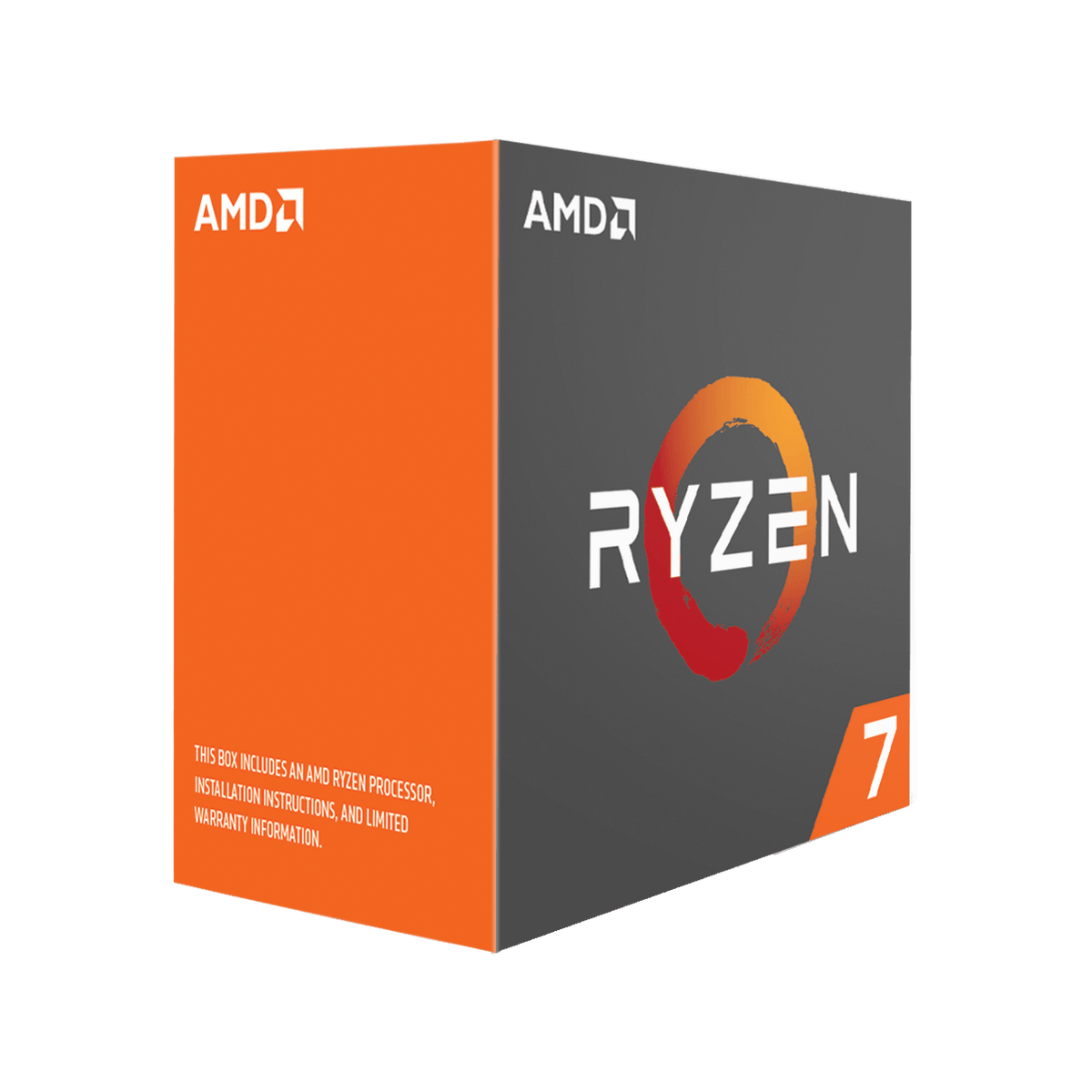 AMD Ryzen 7 1800X Box sans radiateur Socket AM4 (YD180XBCAEWOZ)