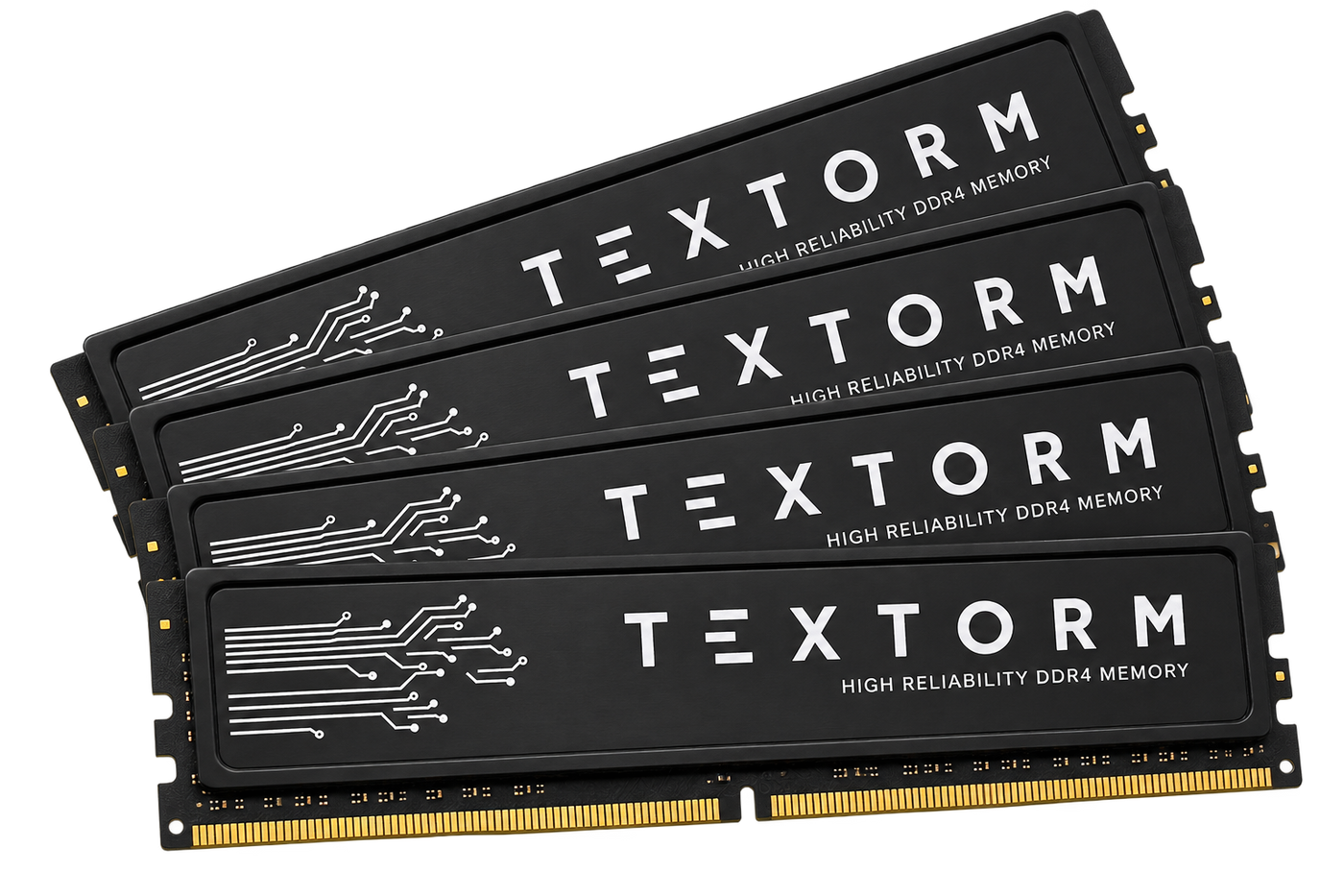 Textorm 64GB (4x16GB) DDR4 3200MHz CL16