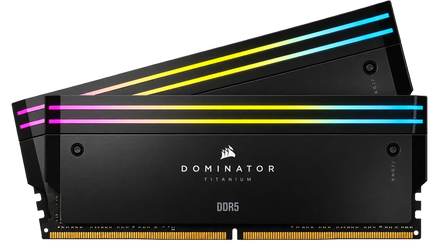 RAM Corsair Dominator Titanium CMP64GX5M2B6400C32 module de mémoire 64 Go 2 x 32 Go DDR5 6400 MHz