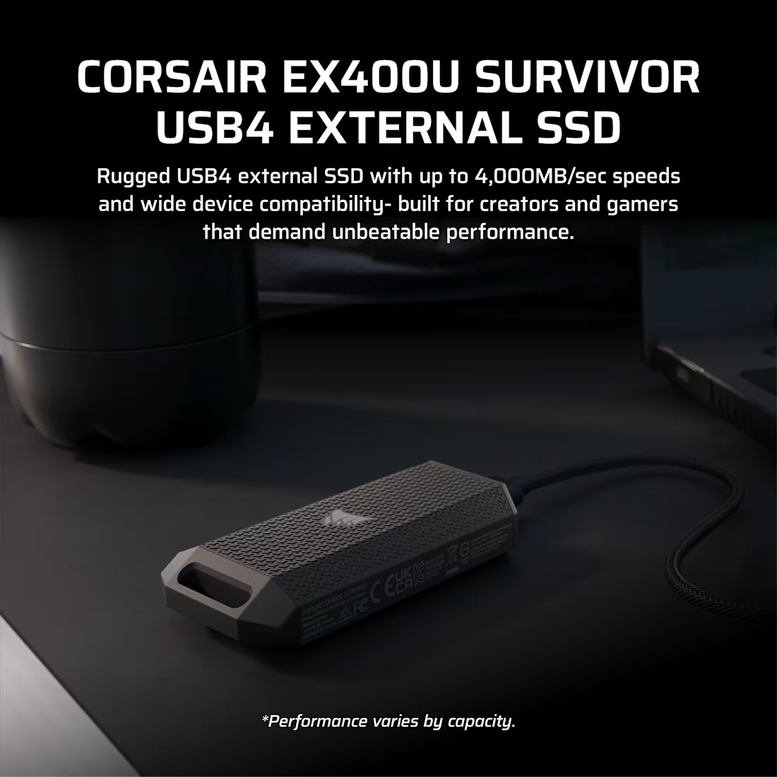 EX400U SURVIVOR SSD externe USB4