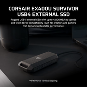 EX400U SURVIVOR SSD externe USB4