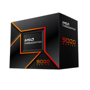 AMD - Ryzen Threadripper 9960X 24-Core - 48-Thread 4.2 GHz (5.4 GHz Max Boost) Socket sTR5 PCI Express 5.0 Desktop Processor - Black