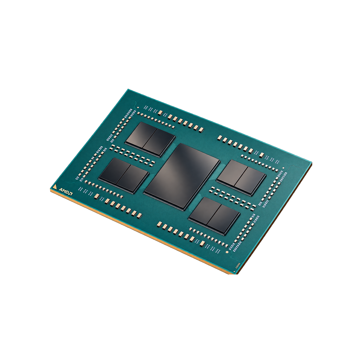 AMD - Ryzen Threadripper 9960X 24-Core - 48-Thread 4.2 GHz (5.4 GHz Max Boost) Socket sTR5 PCI Express 5.0 Desktop Processor - Black