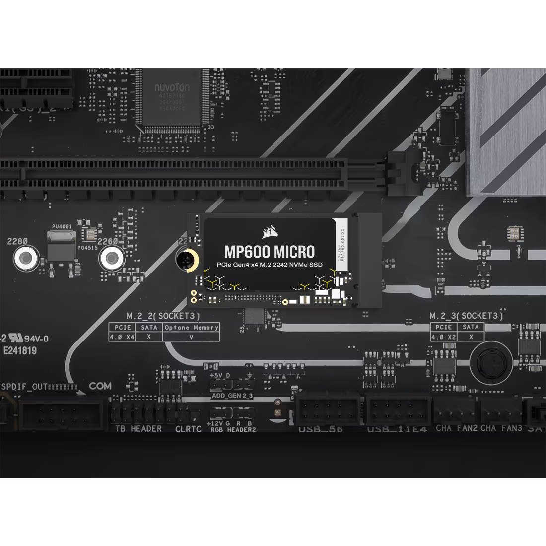 MP600 MICRO M.2 2242 NVMe PCIe 4.0