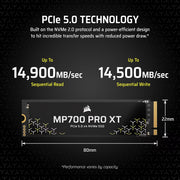 SSD MP700 PRO XT 1 To PCIe 5.0 x4 NVMe M.2