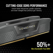 VENGEANCE® 32GB (2x16GB) DDR5 DRAM Up To 5200MT/s CL40 AMD EXPO & Intel XMP Memory Kit