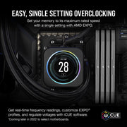 VENGEANCE® 32GB (2x16GB) DDR5 DRAM Up To 5200MT/s CL40 AMD EXPO & Intel XMP Memory Kit