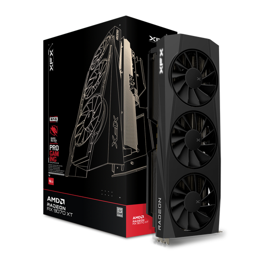 XFX Radeon RX 9070 XT Quicksilver Gaming Triple Fan 16GB GDDR6