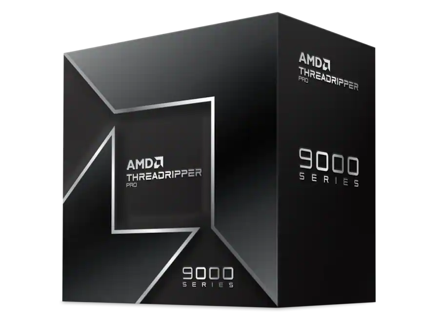 Processeur AMD Ryzen Threadripper PRO 9995WX 96 Cœurs 2,5 GHz Base 5,4 GHz Turbo Octa-Channel DDR5 Box