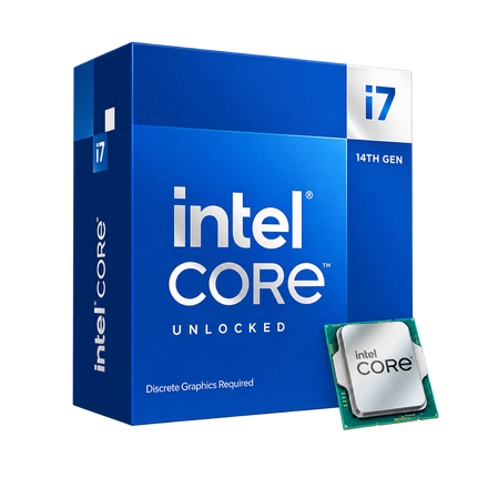 Intel Core i7-14700KF 20 Cœurs 3,4 GHz Base 5,6 GHz Turbo Overclocking LGA1700