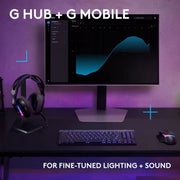Logitech G522 Lightspeed Noir - Casque gaming